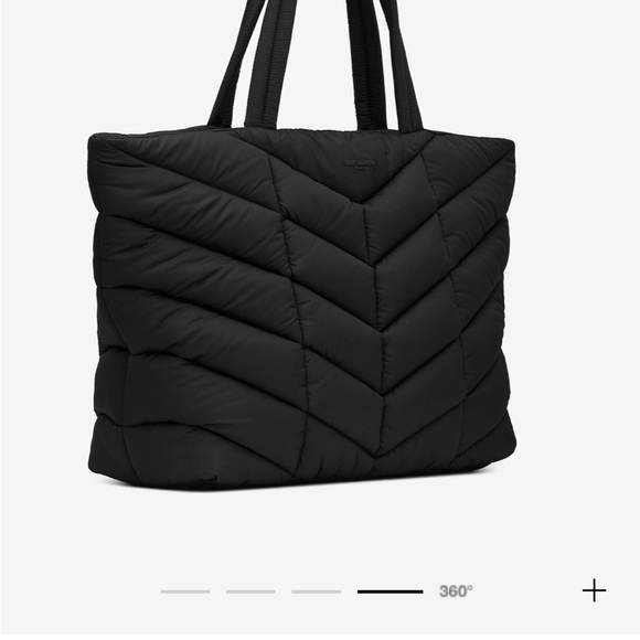 NEW in box Saint Laurent PUFFER TOTE IN ECONYL® - Picture 6 of 8